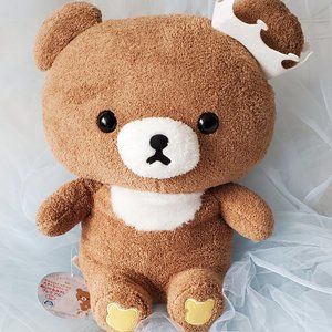 Rilakkuma - Chairoikoguma - I Want To Grow Bigger XL Plush